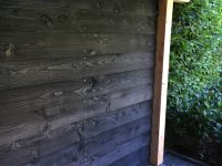 Tuinaanleg met overkapping in Heemstede