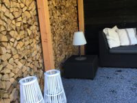 Tuinaanleg met overkapping in Heemstede
