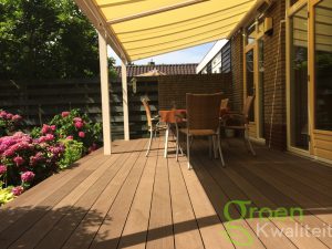 Composiet vlonder met trap Haarlem