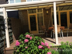 Composiet vlonder met trap