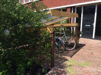 Tuinaanleg fietsenstalling Heemstede