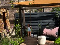 Hardhouten terras Haarlem