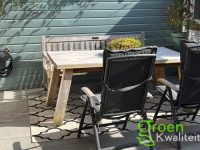 Tuintafel met stoelen