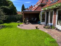 tuin met veranda