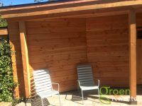 Tuinhuis met overkapping Douglas Hout